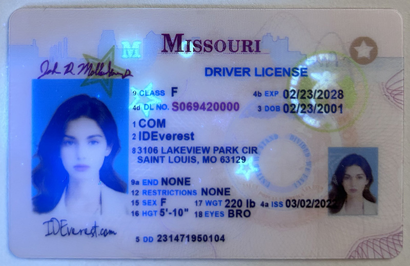 Missouri Fake ID